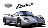 Aoshima AO-20211 1/242000 Pagani Zonda C12S sports car