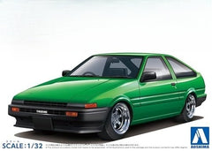 Aoshima AO-06913 1/32 Snap-Kit - Toyota Sprinter Trueno Custom Wheel (Green)