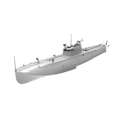 RHWS029-A Military Model Kit Water line Soviet G-5 Class Motor Torpedo Boat