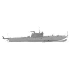 RHWS029-A Military Model Kit Water line Soviet G-5 Class Motor Torpedo Boat