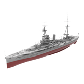 RHWS043S Military Model Kit Full Hull IJN Hyuga Battleship