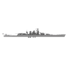 RHWS044-A Military Model Kit Water Line Italy RN Roma Battleship