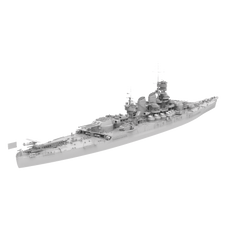 RHWS044-A Military Model Kit Water Line Italy RN Roma Battleship