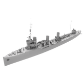 RHWS045 Military Model Kit Water Line German destroyer G-101