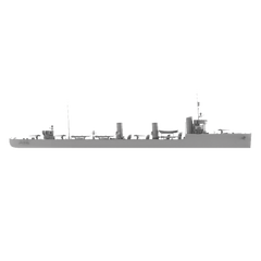 RHWS045 Military Model Kit Water Line German destroyer G-101