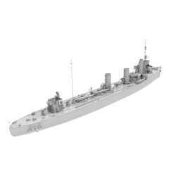 RHWS045 Military Model Kit Water Line German destroyer G-101