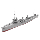 RHWS045S Military Model Kit Full Hull Germany G-101 Destroyer