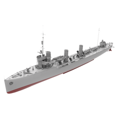RHWS045S Military Model Kit Full Hull Germany G-101 Destroyer