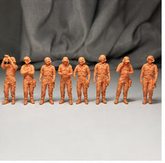 Modern ground crew 29 people LSSNO100 1/35/48/64/72/87/100/144