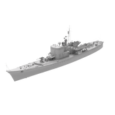 RHWS013 IJN Type K-8 No.13, Kusentei Submarine Chaser Late Modification Water line