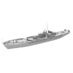 RHWS025 Military Model Kit Water Line USSR Project 186 ARMORED GUN BOATS