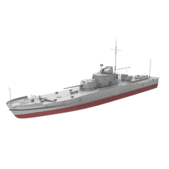 RHWS023S Military Model Kit Full Hull USSR Project 191M ARMORED GUN BOATS