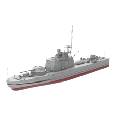 RHWS022S Military Model Kit Full Hull Project 1204 Shmel