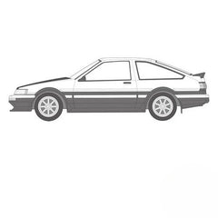 Fujimi 04801 1/24 Touge Series No.1 EX-1 Toyota Hachiroku Levin AE86 Model