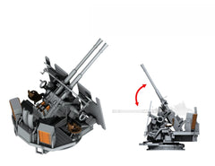 SSMODEL R350061 1/350Proportional Type 5 40mm cannon imitation Bofors angle adjustable