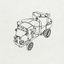 SSMODEL 373 Military Model Kit Russian Empire Garford-Putilov Armoured Car
