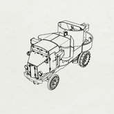 SSMODEL 373 Military Model Kit Russian Empire Garford-Putilov Armoured Car