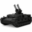 SSMODEL 1/200 Field Modified Flakpanzer IV Tank Resin MODEL KIT TSS2001498