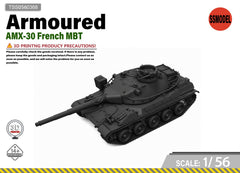 SSMODEL 1/56 AMX-30 French MBT Tank Resin Model Kit TSS0560368