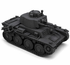 SSMODEL 1/160 Pz.Kpfw. 38 (t) mit Wurfrahmen 40 German WWII tank Resin Model Kit