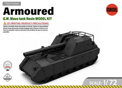 SSMODEL 1/72 G.W. Maus tank Resin MODEL KIT TSS0720500