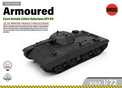 SSMODEL 1/72 Italian light tank Resin Model Kit TSS0720268