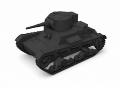 SSMODEL 1/100 T-26 mod. 1933 with Mariupol turret Resin Model Kit TSS1000053