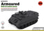 SSMODEL 1/100 M106 US mobile mortar Tank Resin MODEL KIT TSS1000236