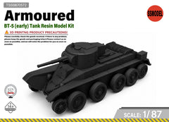 SSMODEL 1/87 BT-5 (early) Tank Resin Model Kit TSS0870572