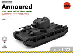 SSMODEL 1/72 20/25TP KSUS I and KSUS II Resin Model Kit TSS0720310