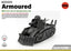 SSMODEL 1/56 WWII France Char B1 Cyberpunk Heavy Tank Resin Model Kit TSS0561206
