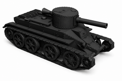 SSMODEL 1/144 BT-2-203 Historic Light AFV Armored Vehicle Model Kit TSS1440579