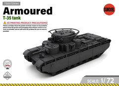 SSMODEL 1/72 T-35 Tank Resin Model Kit TSS0720044