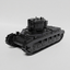 SSMODEL 1/32 1/35 1/48 1/64 Matilda CDL Canal Defence Light Kit TSS0893