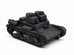 SSMODEL 1/100 T-26 mod. 1931 with TKhP-3 smoke device tank Model Kit TSS1000060
