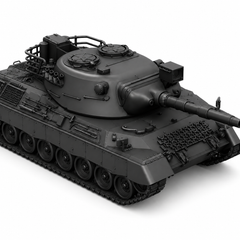 SSMODEL 1/144 Leopard 1A1 German coldwar MBT Resin Model Kit TSS1440453