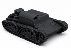 SSMODEL 1/144 TPP-2 Soviet experimental jumping tank Resin Model Kit TSS1440055