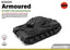SSMODEL 1/700 KV-1K (KARST-1)Soviet experimental tank resin model kit TSS7000110