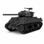 SSMODEL 1/200 Sherman Jumbo with 76mm cannon Resin MODEL KIT TSS2001533
