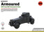 SSMODEL 1/100 WWII French AMD 50 Armoured Car Resin Model Kit TSS1001221