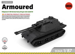 SSMODEL 1/87 Flakpanzer E-100 German heavy AA-gun resin model kitTSS0870328