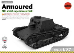 SSMODEL 1/87 SU-1 soviet experimental tank Resin Model Kit TSS0870070