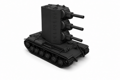 SSMODEL 1/100 KV-2-2-2 Funny Fictional Tank Resin Model Kit TSS1000498