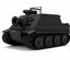 SSMODEL 1/56 Sturmtiger-38 cm RW61 Sturmmörser prototype Tiger Resin TSS0560967