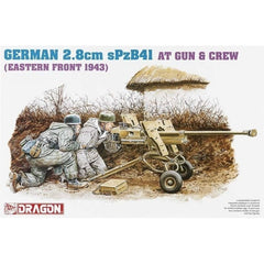 DRAGON 6056 1/35 German 2.8cm sPzB41 AT Gun w/Crew (Eastern Front 1943)