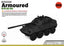 SSMODEL 1/700 BTR-60-100 Tank Resin Model Kit TSS7000391