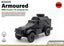 SSMODEL 1/100 WWII French 179 Armored Car Resin Model Kit TSS1001220