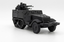 SSMODEL1/32 1/35 1/48 1/64 US M16 MGMC Half-track Resin Model Kit TSS0876