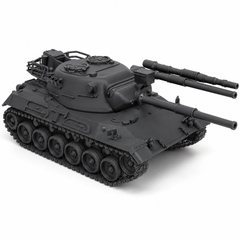 SSMODEL 1/220 Leopard 1 German coldwar MBT Resin Model Kit TSS2200454