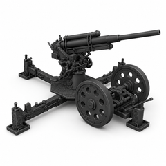 SSMODEL 1/56 76 mm air defense M1931 (3-K) Resin MODEL KIT TSS0560433